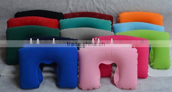 U shape PVC inflatable pillow