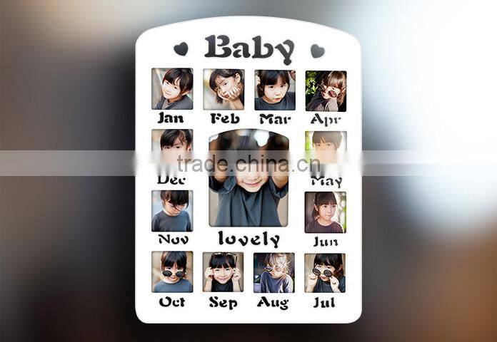 lovely baby 12month wood memorial photo frame wood photo frames