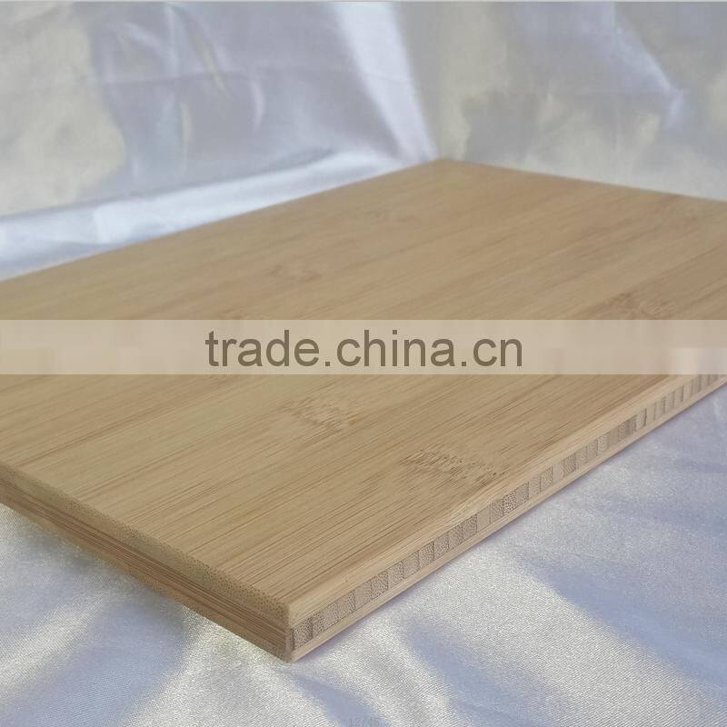 3 layer12mm plain pressed natural bambu wall panel