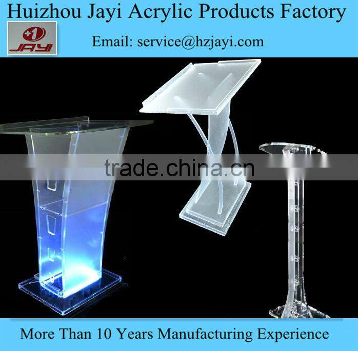 Plastic Lectern,Frosted Acrylic Lectern