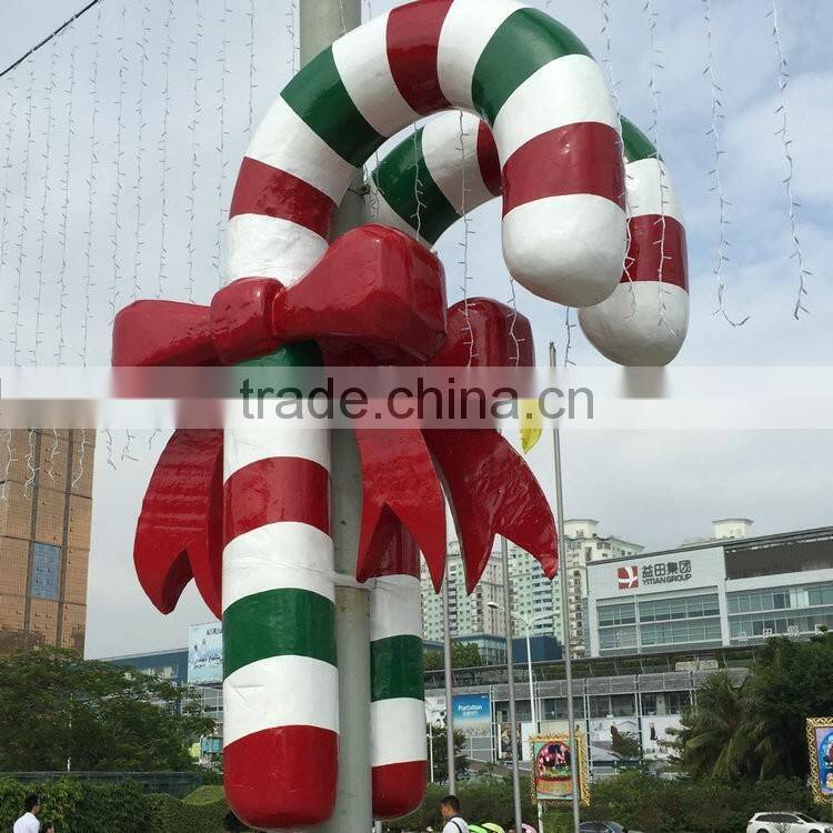 Outdoor fiberglass crane decoartion