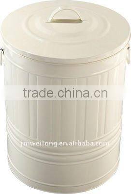 High Quality Large Capacity Outdoor Metal Garbage Waste Bin