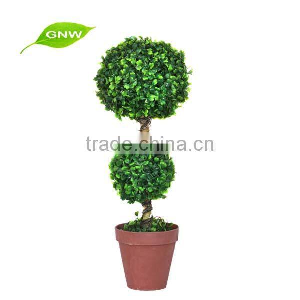 GNW BOX1014 Hand made Artificial Boxwood Wreath outdoor and indoor Landscapning