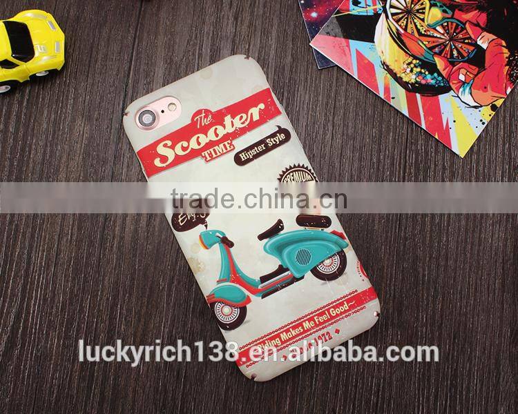 Traveling Route 66 brushed luminous PC phone case for iPhone 5