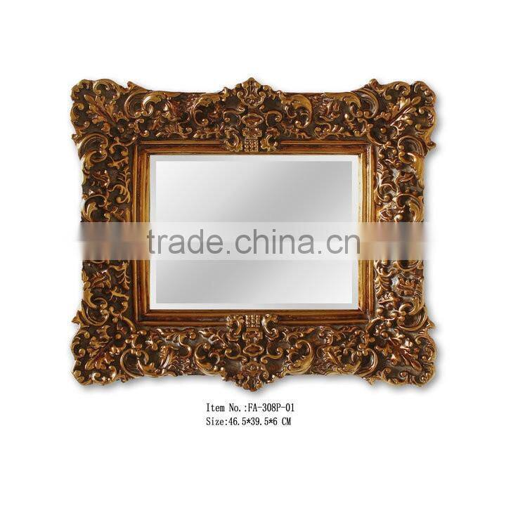 Antique style small size Decorative framed mirror