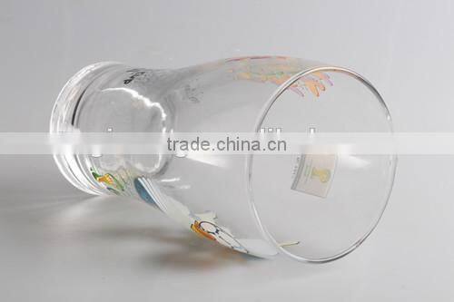 promotion 2016 hot sale new products customized glass beer cup