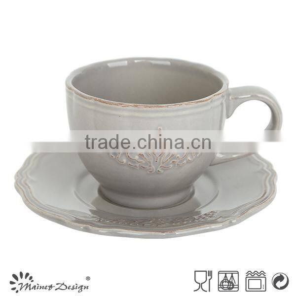 Hot selling products wholesale cup and saucer, turkish coffee set, Sales promotion porcelain tea cups and saucers