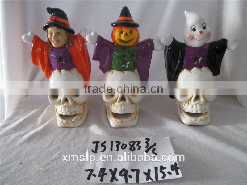 ceramic halloween pumpkin