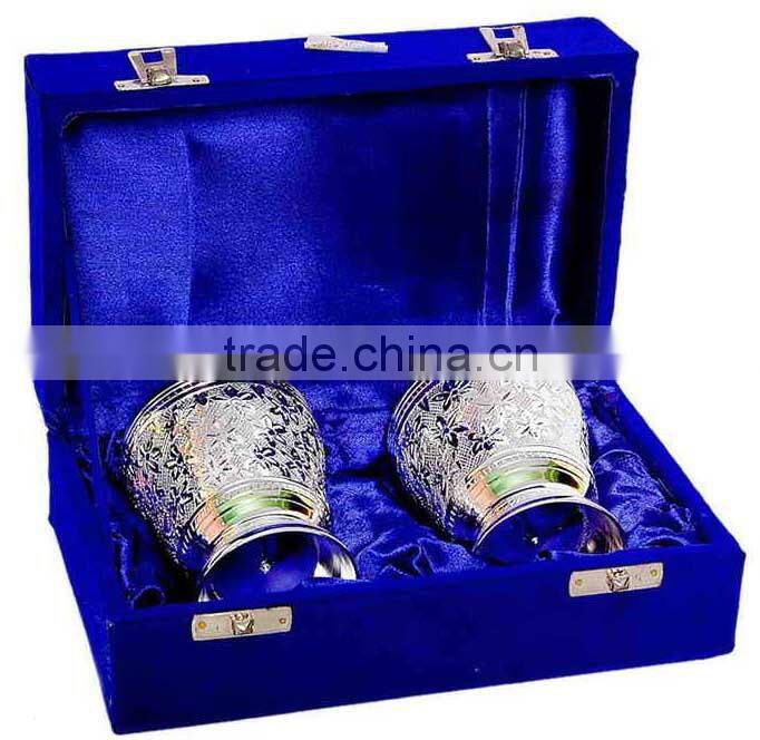 Silver Plated Indian Hand Crafted utensil set