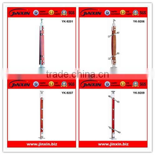 stainless steel 304 316 glass balustrade/project railing balusters for project