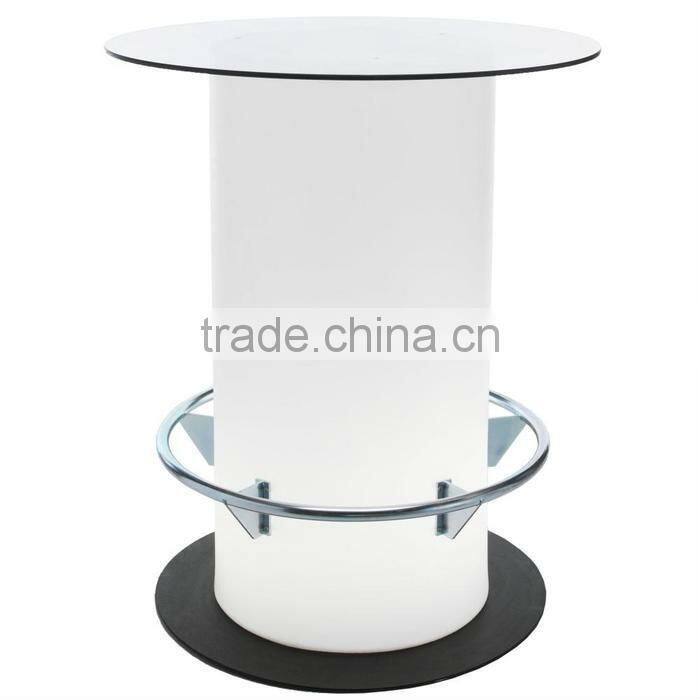 New coming design Multi Color Change LED Cocktail Table