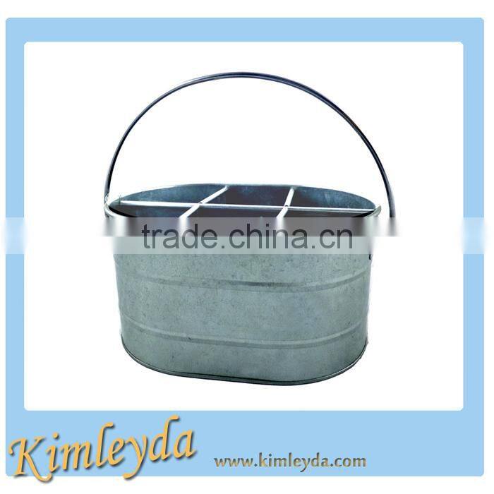 Galvanized Beer Holder