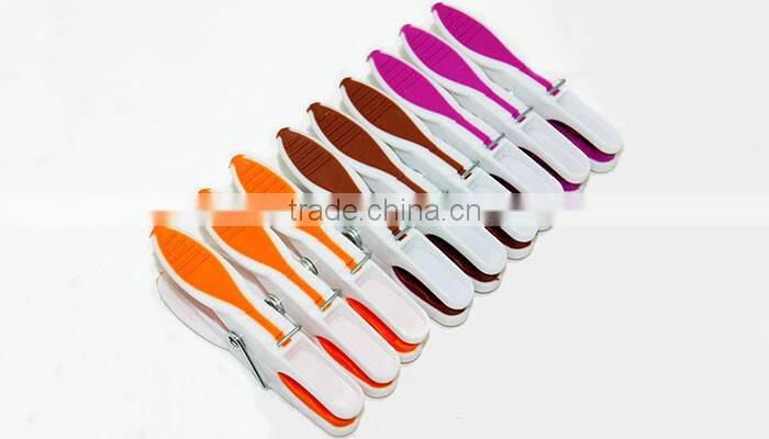 packed into plastic basket peg clothes drying new material plastic clip