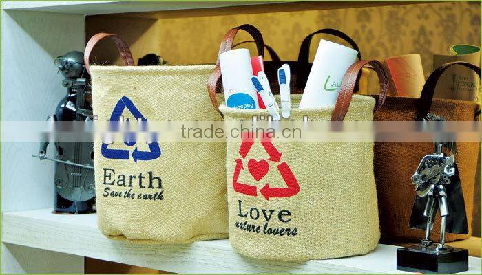 2014 high quality large capacity hot sale cotton and flax cloth storage carton