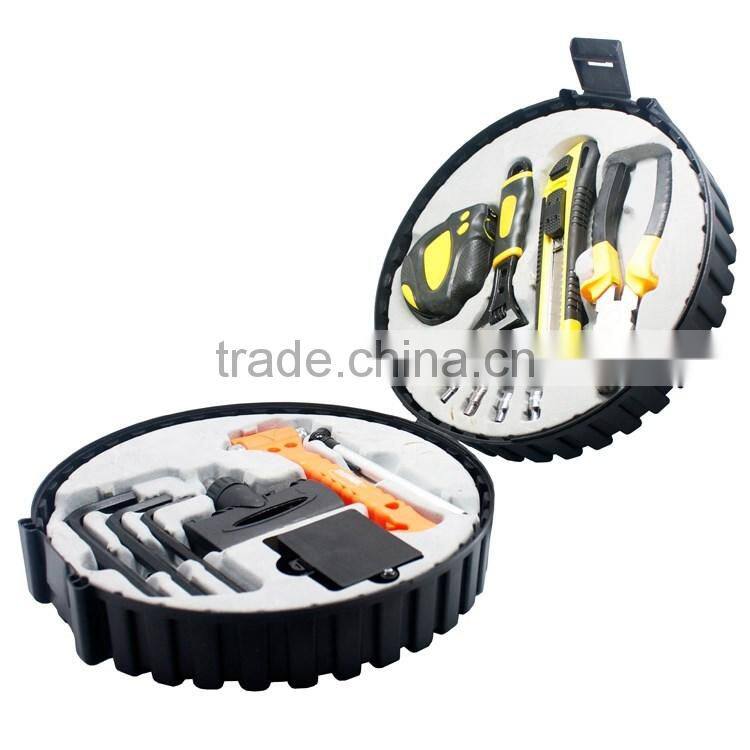 15pcs tool kit multi functional car repair tool kit emergency tool kit