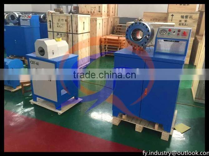 FY91A hose locking machine hose fitting machine High pressure hose pressing machine hydraulic hose swaging machine