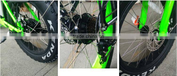 20inch with CE certificate foldable fat tire brushless hub motor electric folding bike