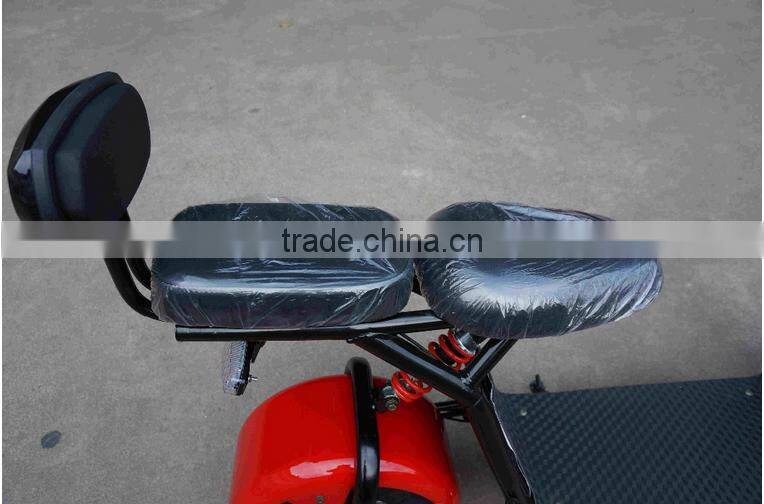 800W/1000W electric scooter citycoco scooter with two seats