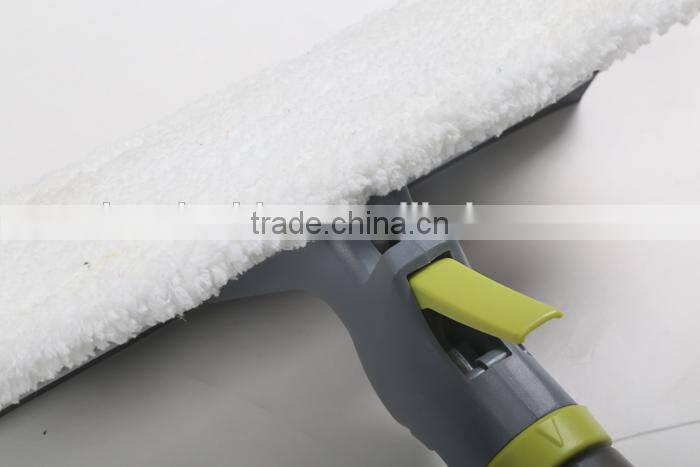 Water Spray Double Sides Glass Cleaning Brush Window Cleaning Tool Red