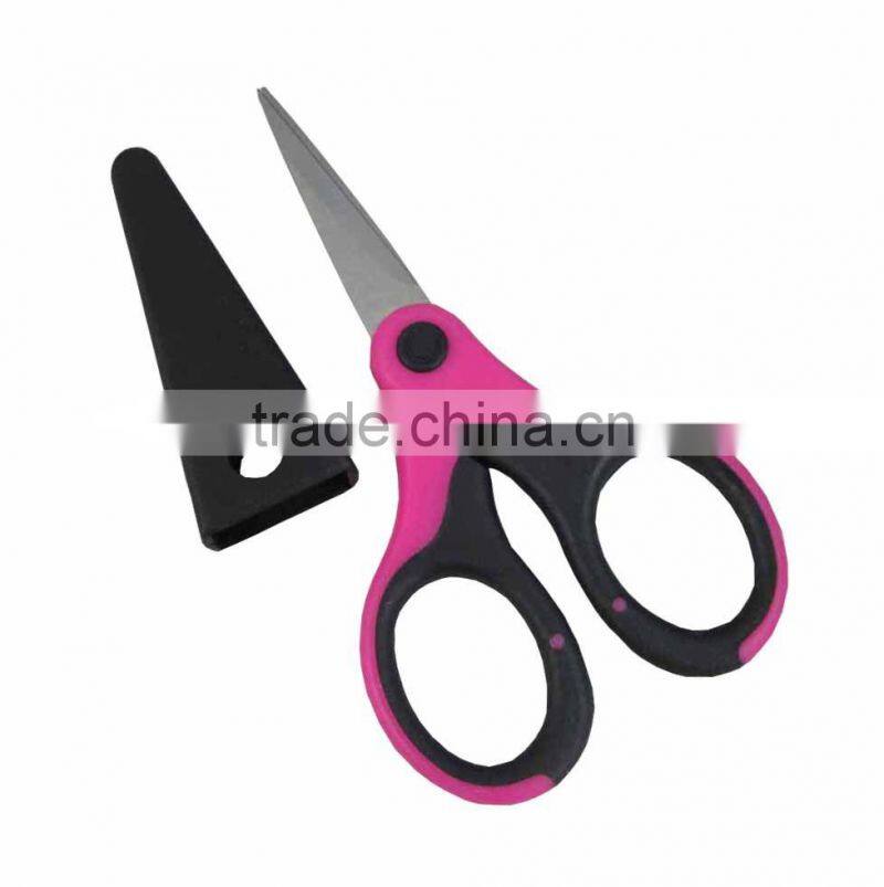 Popular Plastic Handle Student Small Scissors