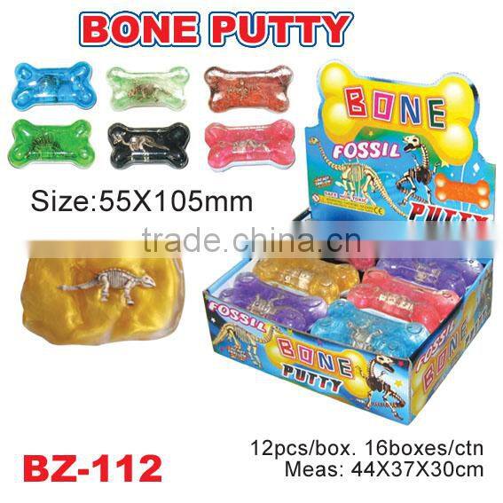 Bone Shaped Dinosaur Fossil Putty