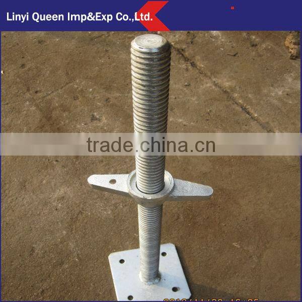 Scaffolding Formwork Accessories Adjustable U Head Screw Jack Base