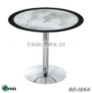 Glass coffee table