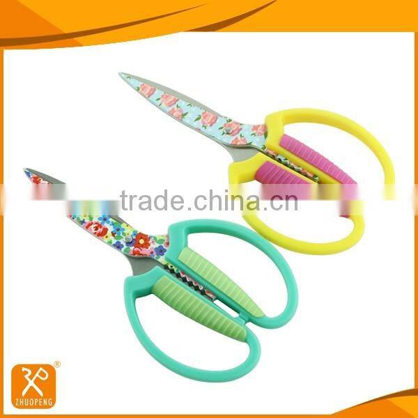 6.5" FDA hot selling stainless steel material garden scissors