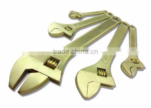 Explosion Proof Tools Aluminum Bronze Wrench 150mm Pipe Tools