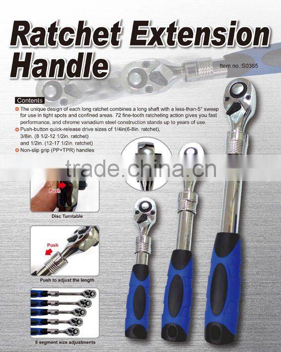 Extendable Ratchet Handle