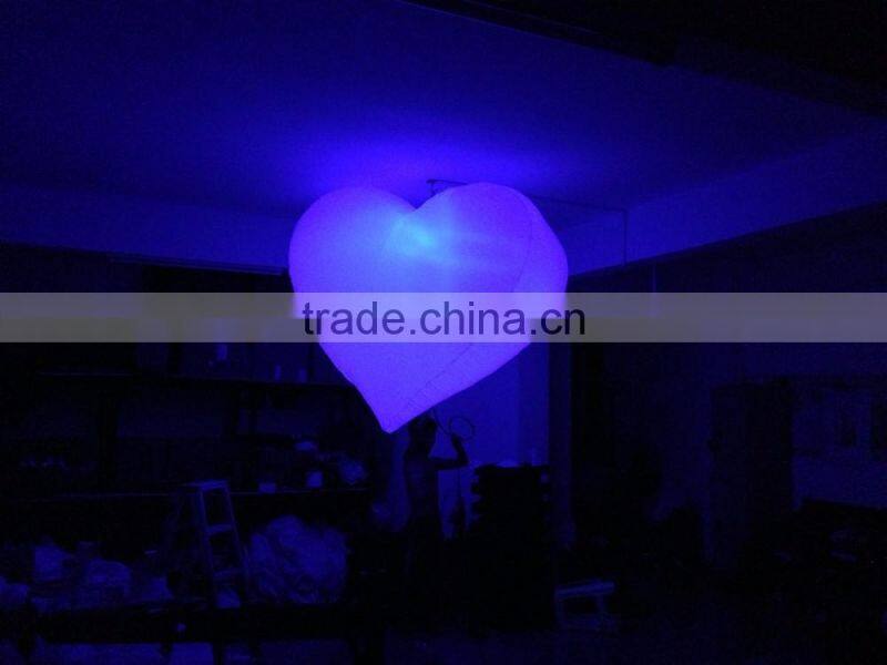 Customized inflatable led lighting model for decorations