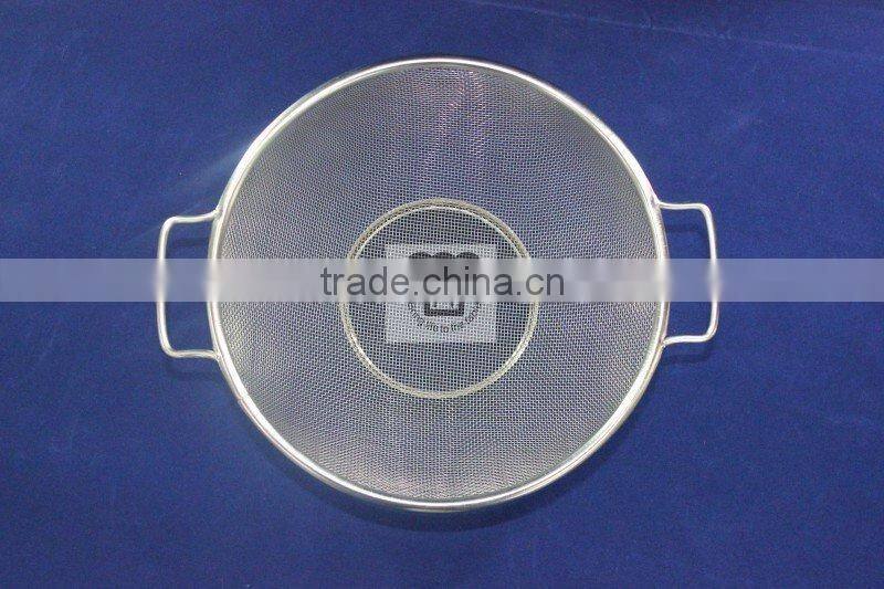 Stainless steel food basket, fruit basket, vegetable basket w/hanger and stander