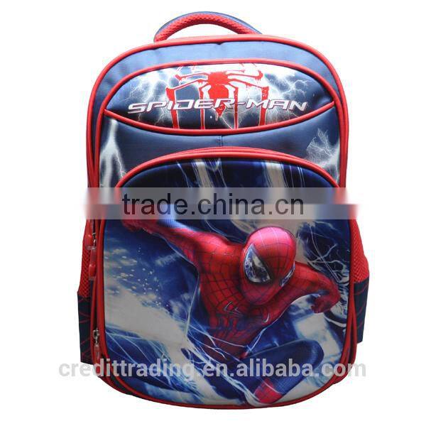 2015 new designs Kids Cartoon Picture of School Bag
