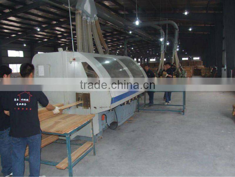 Natural Environmental Kanger Solid White Bamboo Flooring for indoor decoration