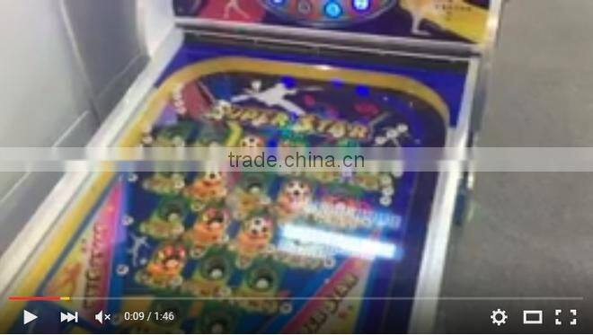 2016 hot sale Electronic Pinball arcade Game Machine/kids coin operated arcade game machine for sale