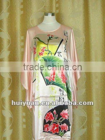 kimono silk satin sleepwear