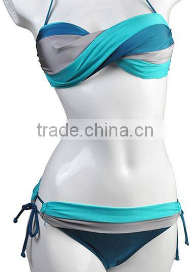 2016 Custom Sexy seamless Reversible Brazilian Bikini (B132010)