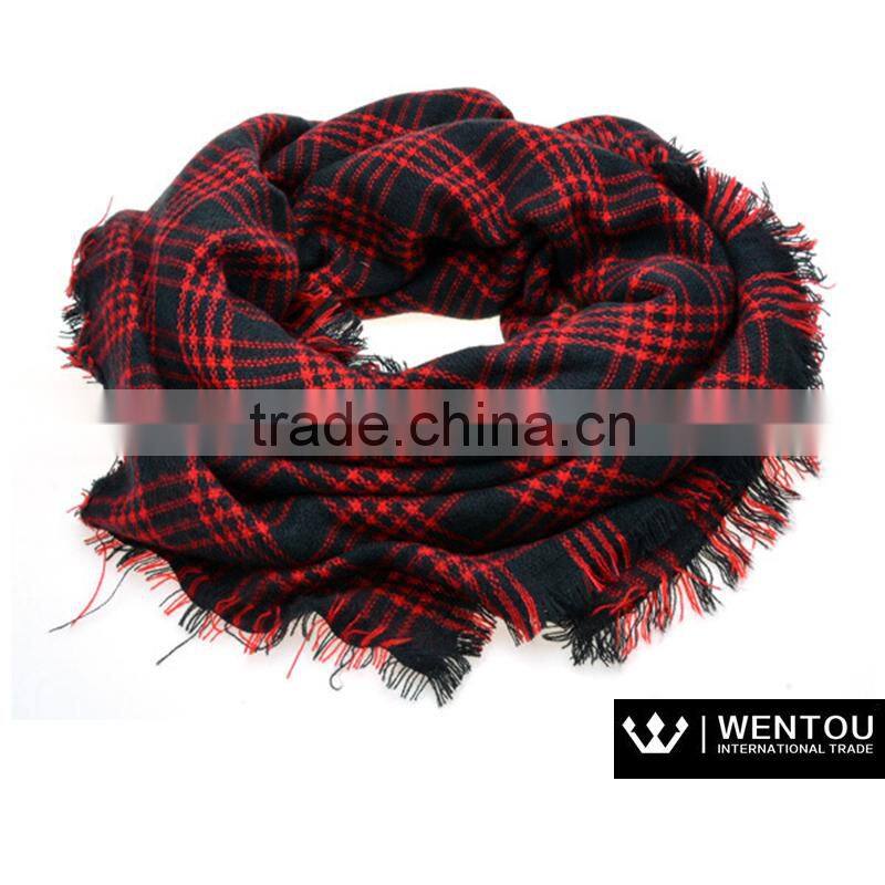 Wholesale Fashionable Tartan Plaid Scarf