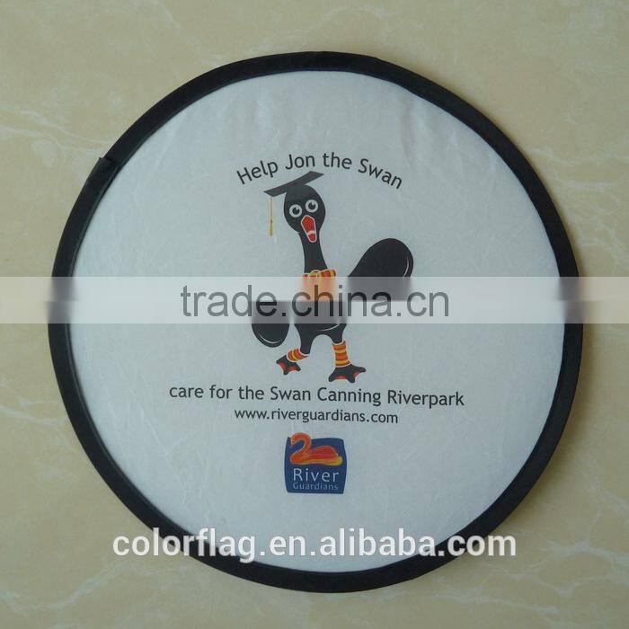 25cm nylon fly disc foldable frisbee