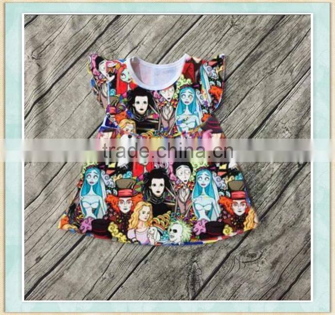 2017 wholesale halloween boy clothes pumpkin embroidery factory provide costumes