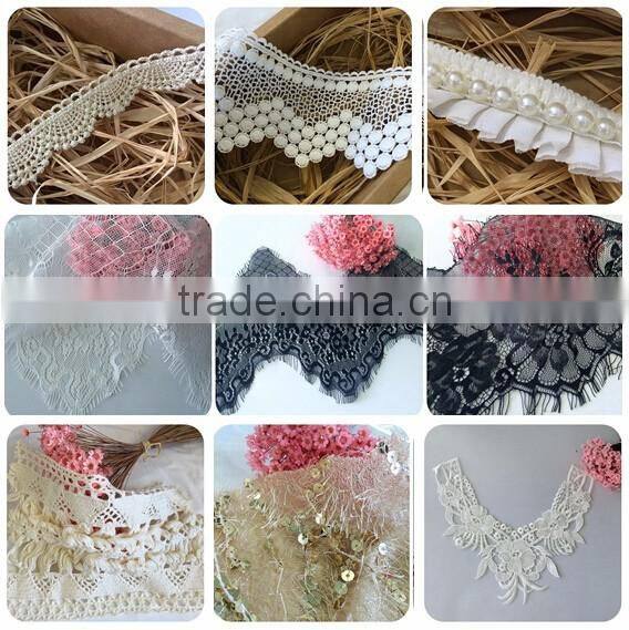 Sewing Crafts DIY Garment 1.5cm Width Gold Silver Sequin Banding Lace ribbon