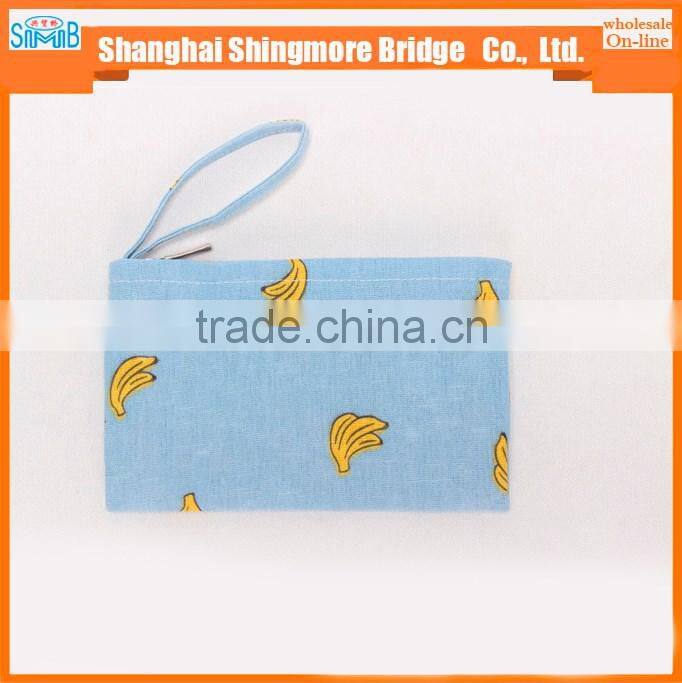hot sales good quality canvas change purse in low price