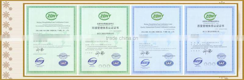 100% dope dyed polyester filament yarn dty in huzhou