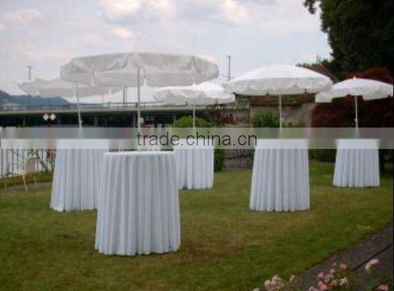 party deco polyester scuba table skirting banquet polyester jersey table skirt