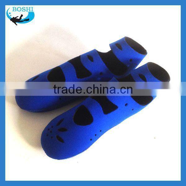 Custom Imprint Neoprene Foldable Travel Slipper,Folding Porable Indoor Shoes, Slippers Fin Sock