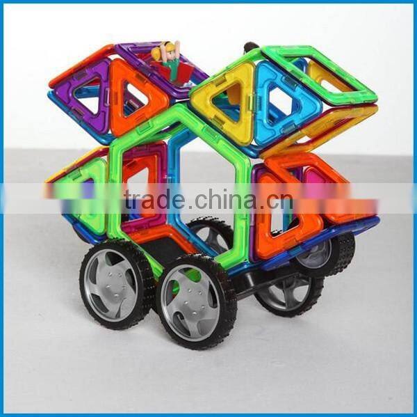 Intelligent magnetic construction set toys for brain development