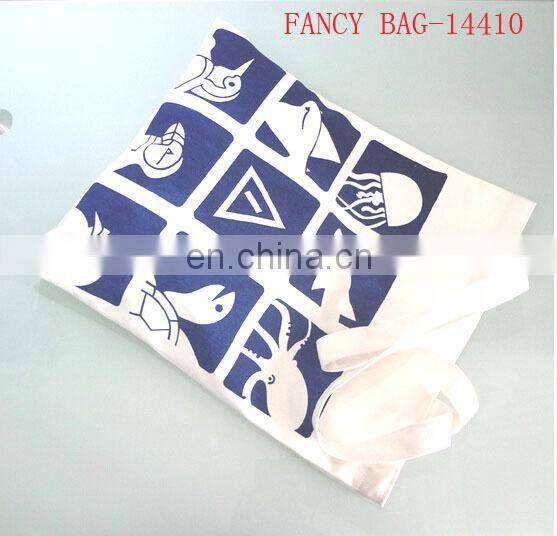 fashionable pure cotton portable shopping bag