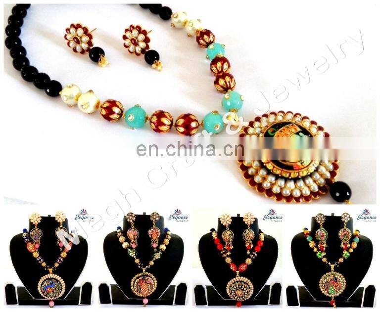 Green Horn bracelet on brass Wholesale Bangle set-Fashion Bracelet set-Bollywood fashion golden color imitation kada bracelets