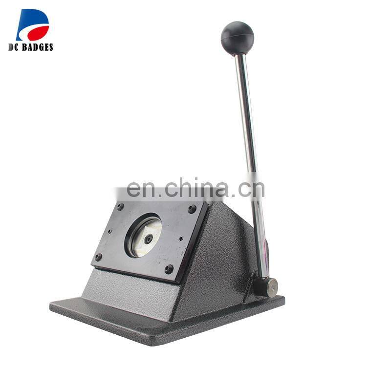 1 3/4" 44mm metal cutter round badge cutting machine cutting size 54mm