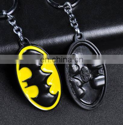 Newest alloy anime keychain, Batman signore alloy keychain